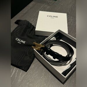 Celine Triomphe Belts Medium